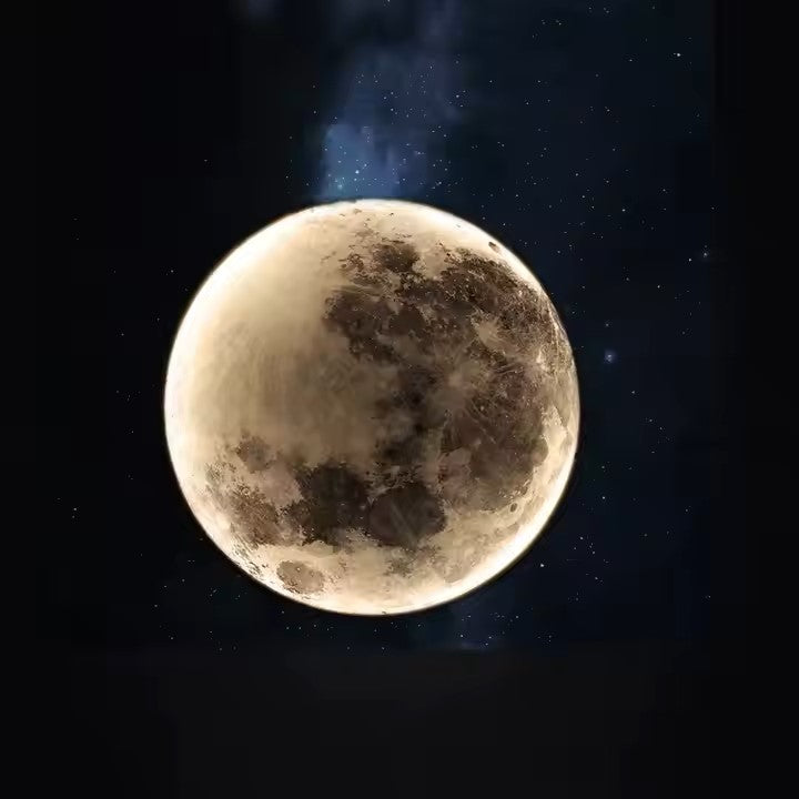 3D LED Moonlight